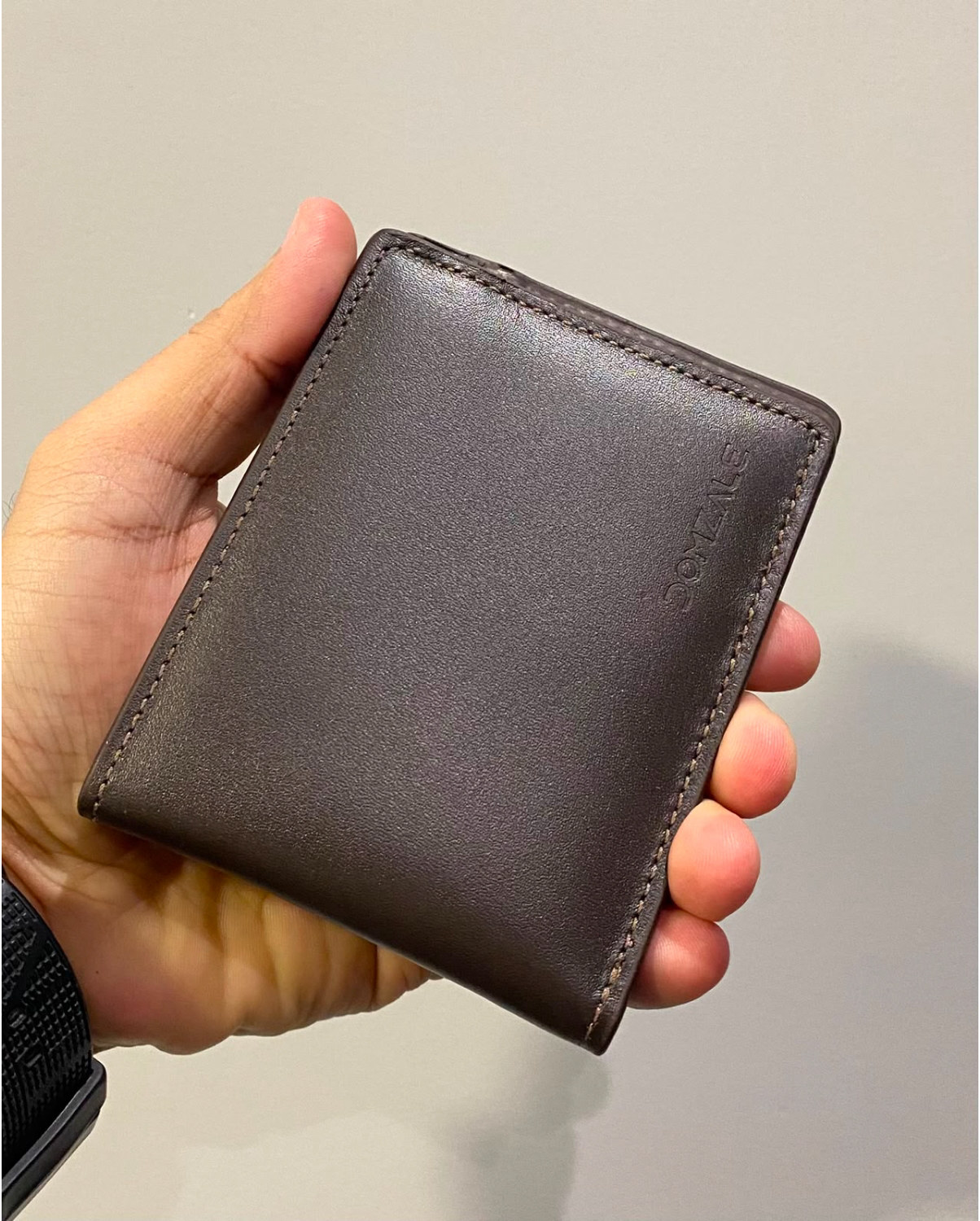Carteira Masculina Couro Domzale Ref.22083 — Café
