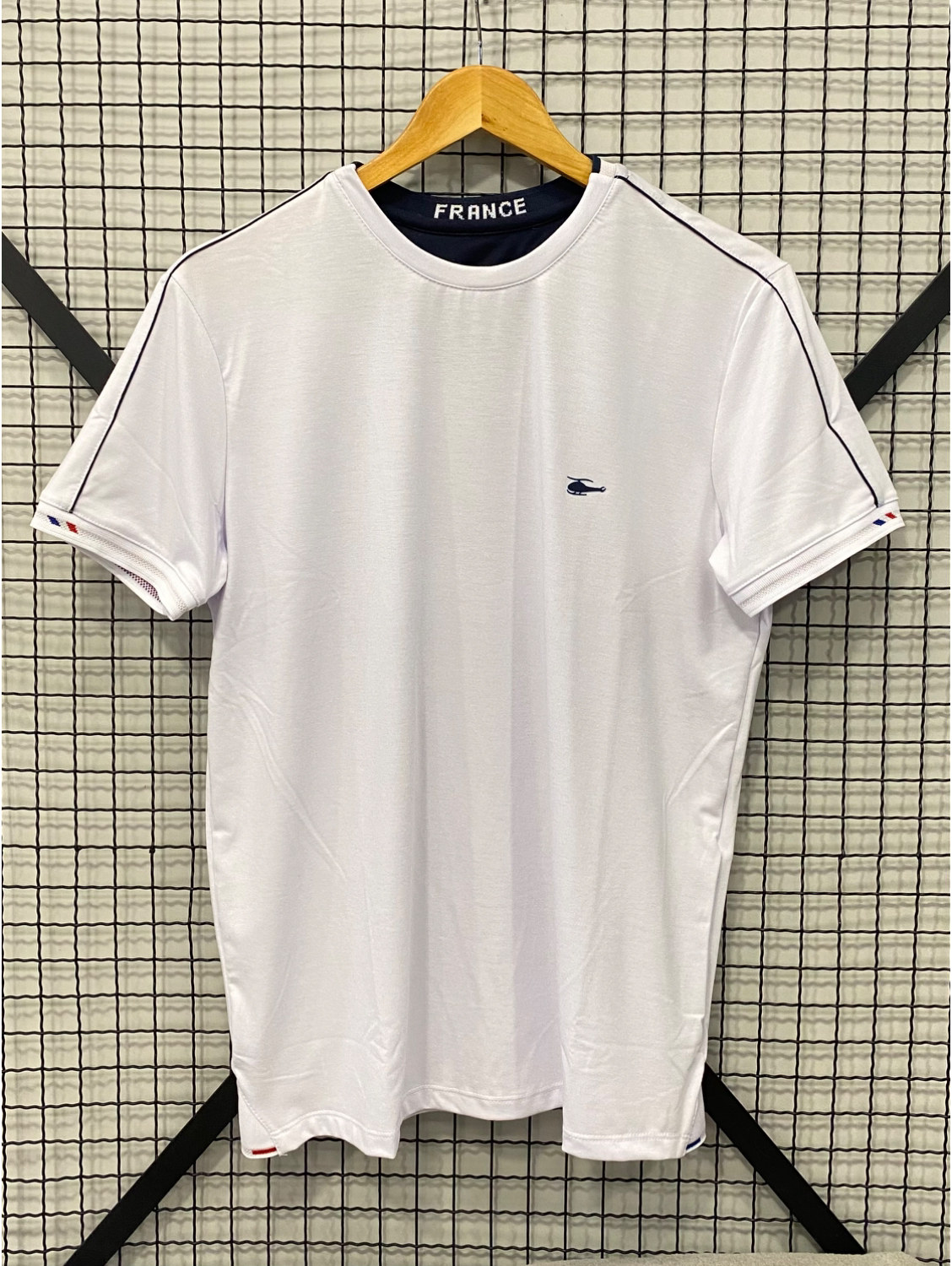 Camiseta Masculina Sallo France Premium Ref.10108262 — Branco