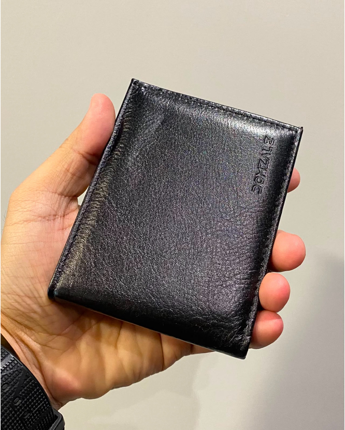 Carteira Masculina Couro Domzale Ref.22909 — Preto