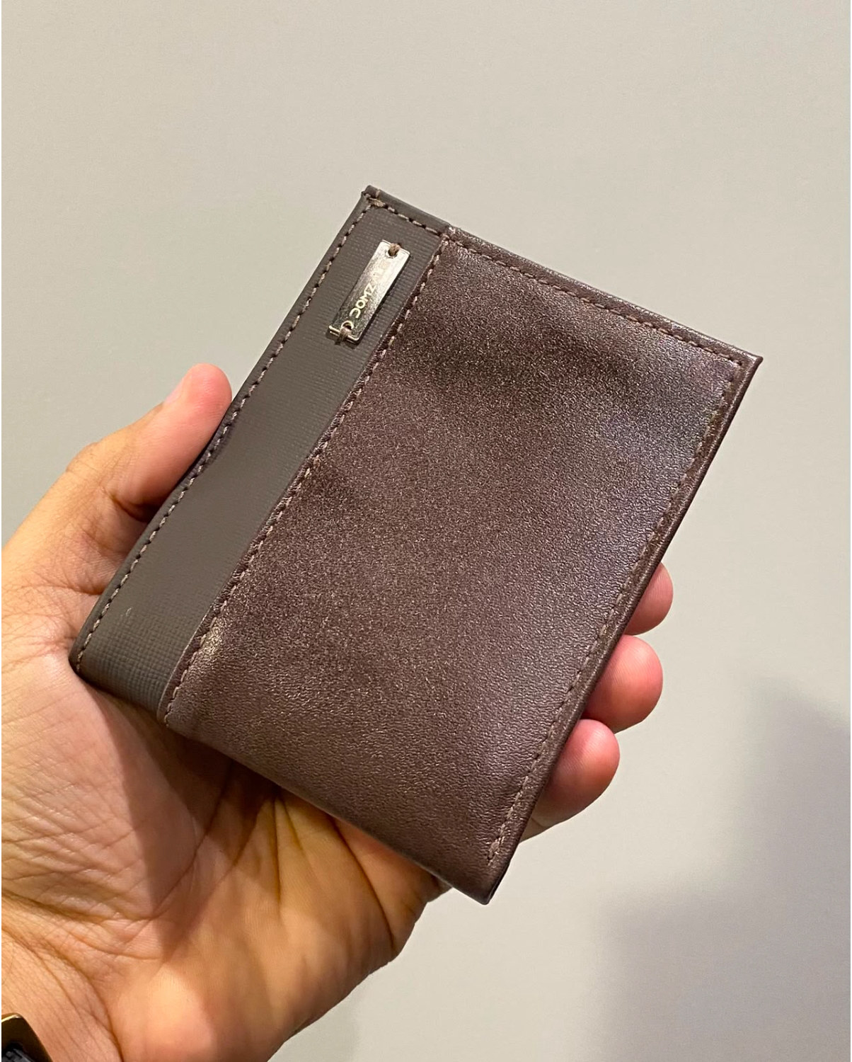 Carteira Masculina Couro Domzale Ref.22602 — Café